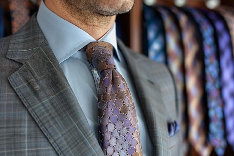 Cravate Vintage Giuliano Multicouleur - Homme - élégance Intemporelle