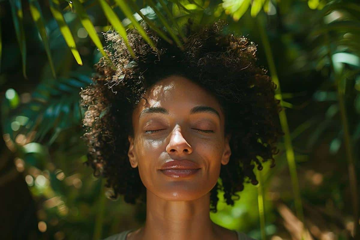 Yoga du visage : avant et après
