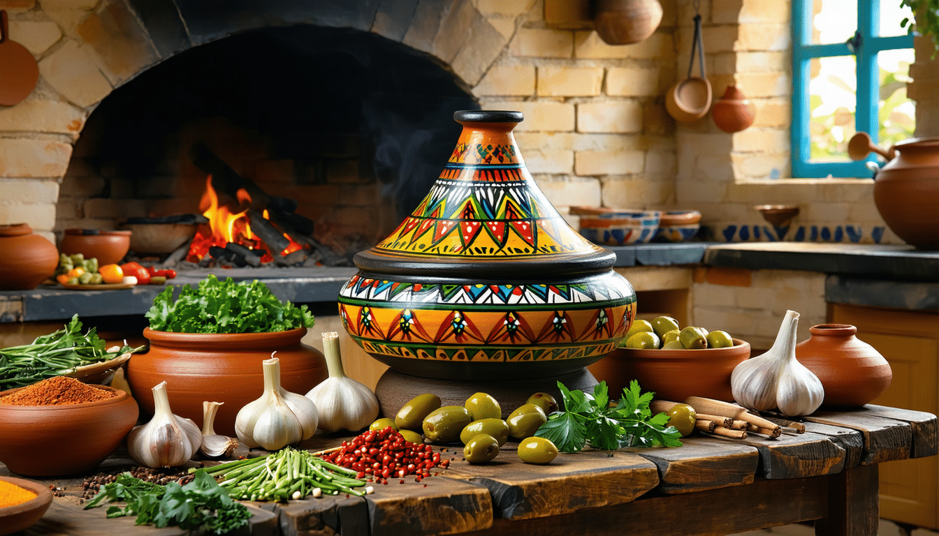 découvrez l'origine du tajine, plat mythique marocain : son histoire fascinante, ses traditions culinaires, et les secrets de sa préparation transmise de génération en génération.