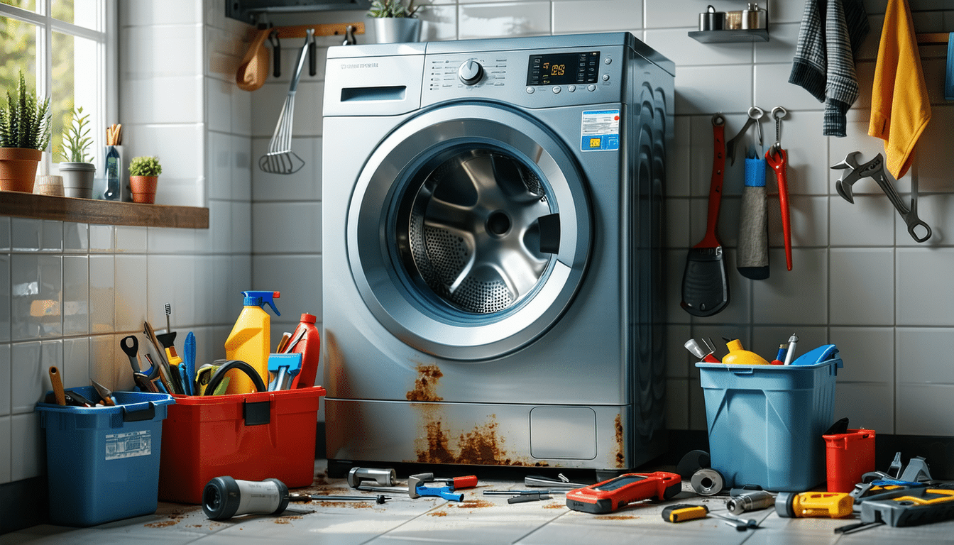 votre machine à laver fait un bruit de ferraille inquiétant ? découvrez les causes possibles et les solutions simples pour réparer ce problème avant qu'il n'empire. conseils d'experts pour retrouver une machine silencieuse !