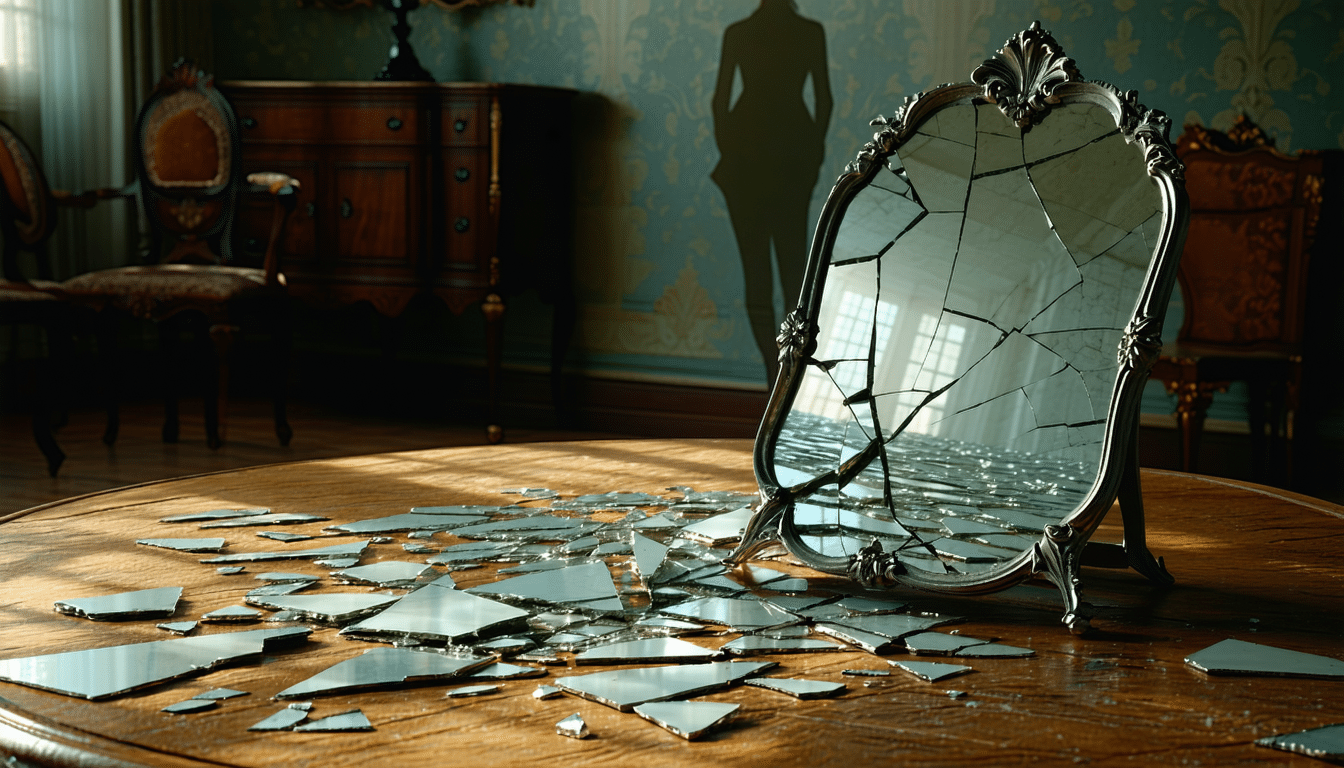 découvrez la signification du miroir cassé et l'origine de cette superstition. explications des croyances populaires autour du bris de miroir et ses conséquences, mythe ou réalité ?
