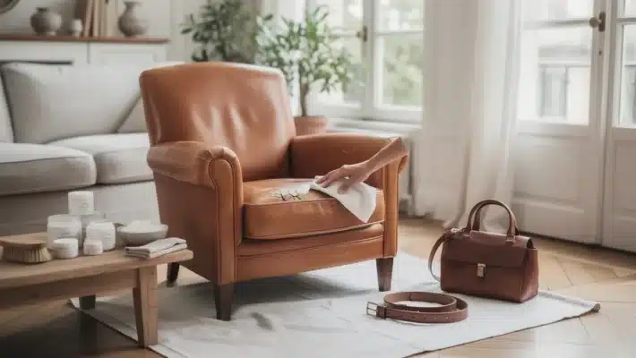 Rénover le cuir : nettoyer, nourrir et réparer les craquelures