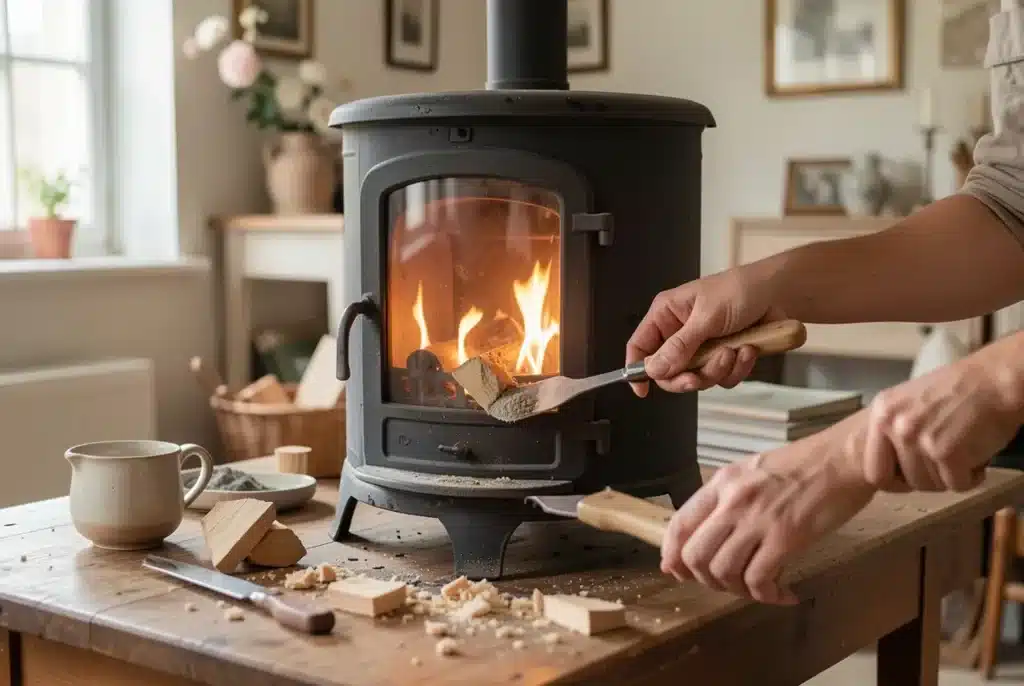 Comment nettoyer un poêle à bois en fonte pas à pas