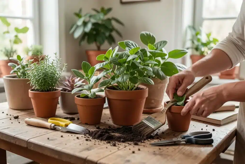 Idées déco avec des plantes d'intérieur