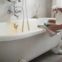 Nettoyer une baignoire tachée de jaune : les bonnes méthodes