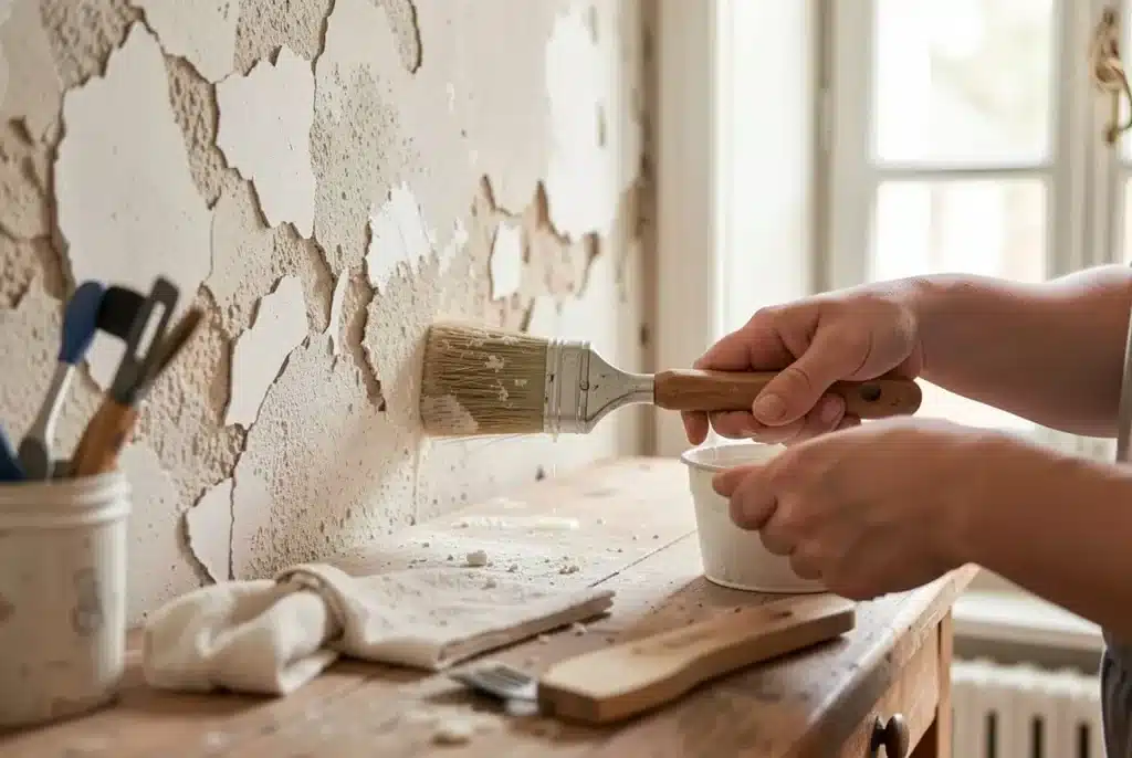 Comment enlever le salpêtre sur un mur : la méthode de base